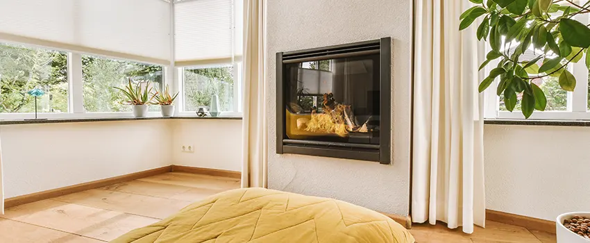 Residential Fireplace Ceramic Glass Installation in Yukon, OK
