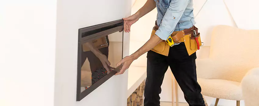 Metal Fireplace Installation in Yukon, Oklahoma