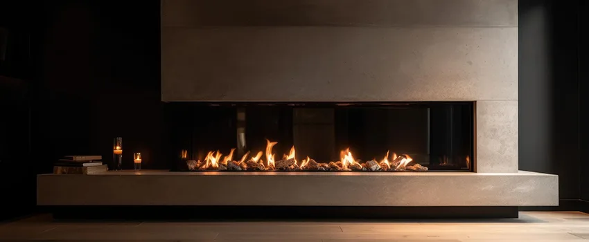 Gas Fireplace Ember Bed Design Services in Yukon, Oklahoma