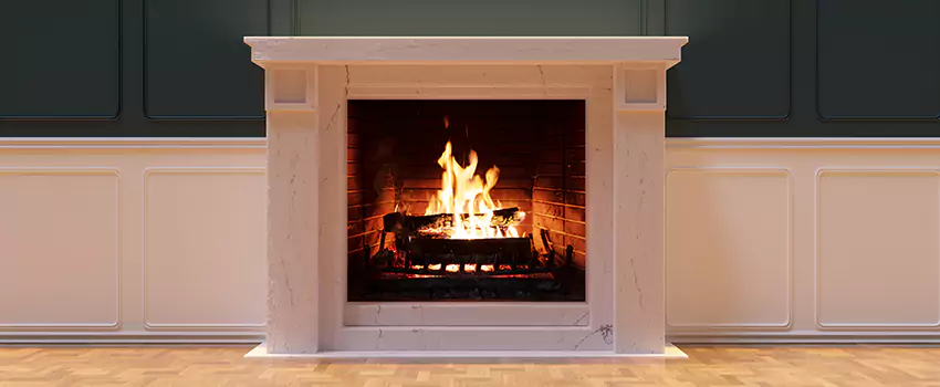 Open Flame Wood-Burning Fireplace Installation Services in Yukon, Oklahoma