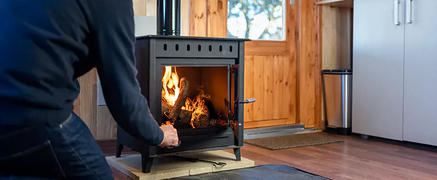 Open Hearth Wood Fireplace Installation in Yukon, OK