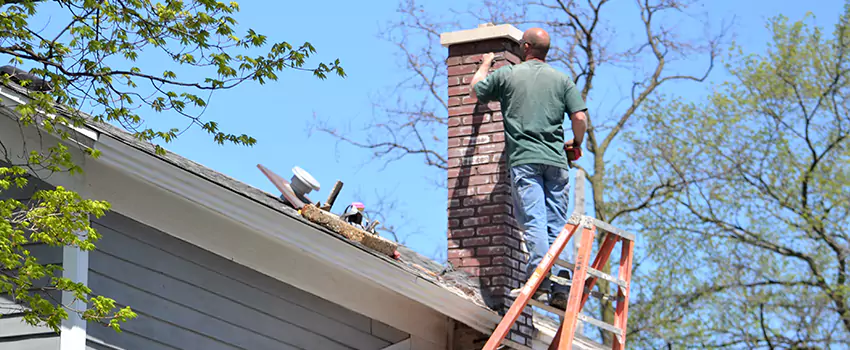 Vinyl and PVC Chimney Flashing Installation in Yukon, OK