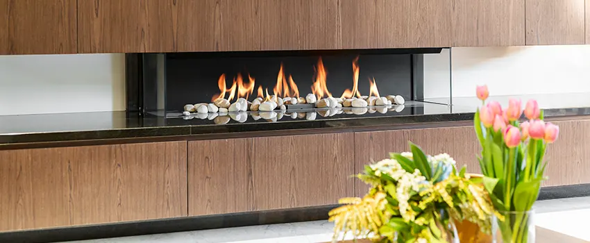 Double-height Fireplace Design Refurbishment in Yukon, Oklahoma